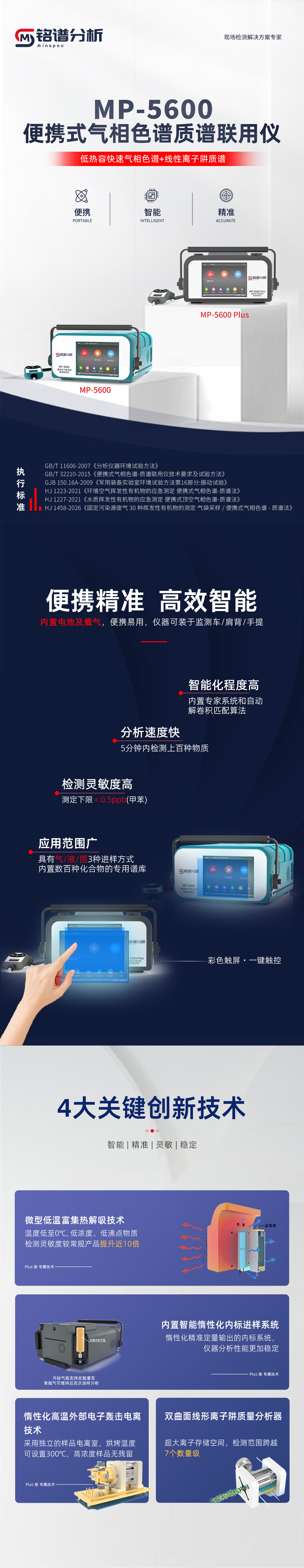 MP-5600 便携式 GC-MS：固定污染源 VOCs 快速监测新利器！